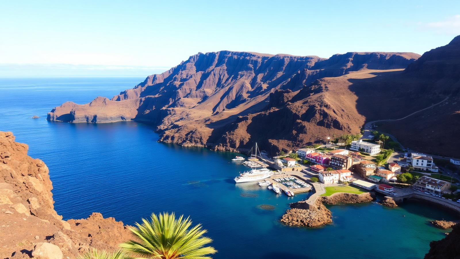Gran Canaria coastline in Spain